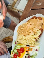 Knusperrahmschnitzel
